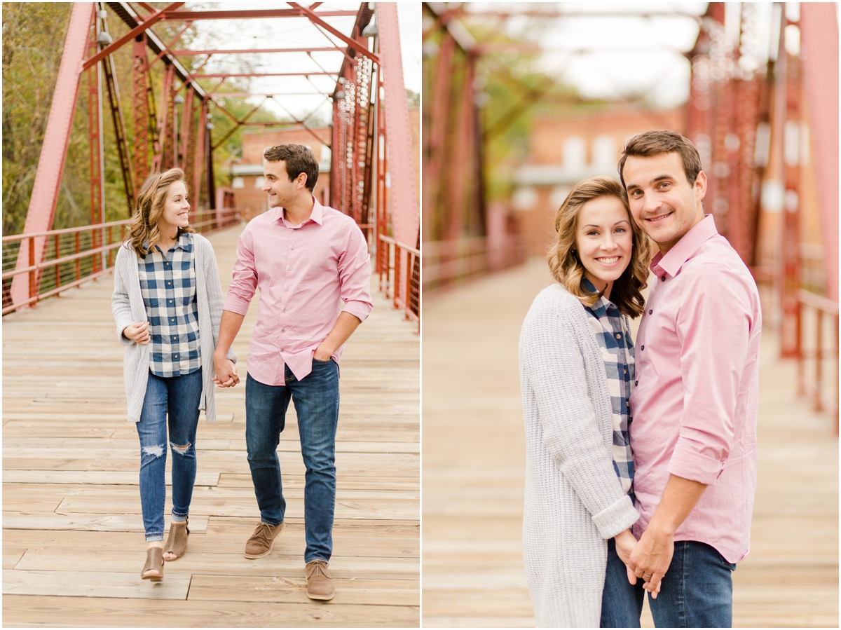 Rustic Fall Married Couples Session in Spartanburg, SC at Glendale Shoals l Sprinkle Photography