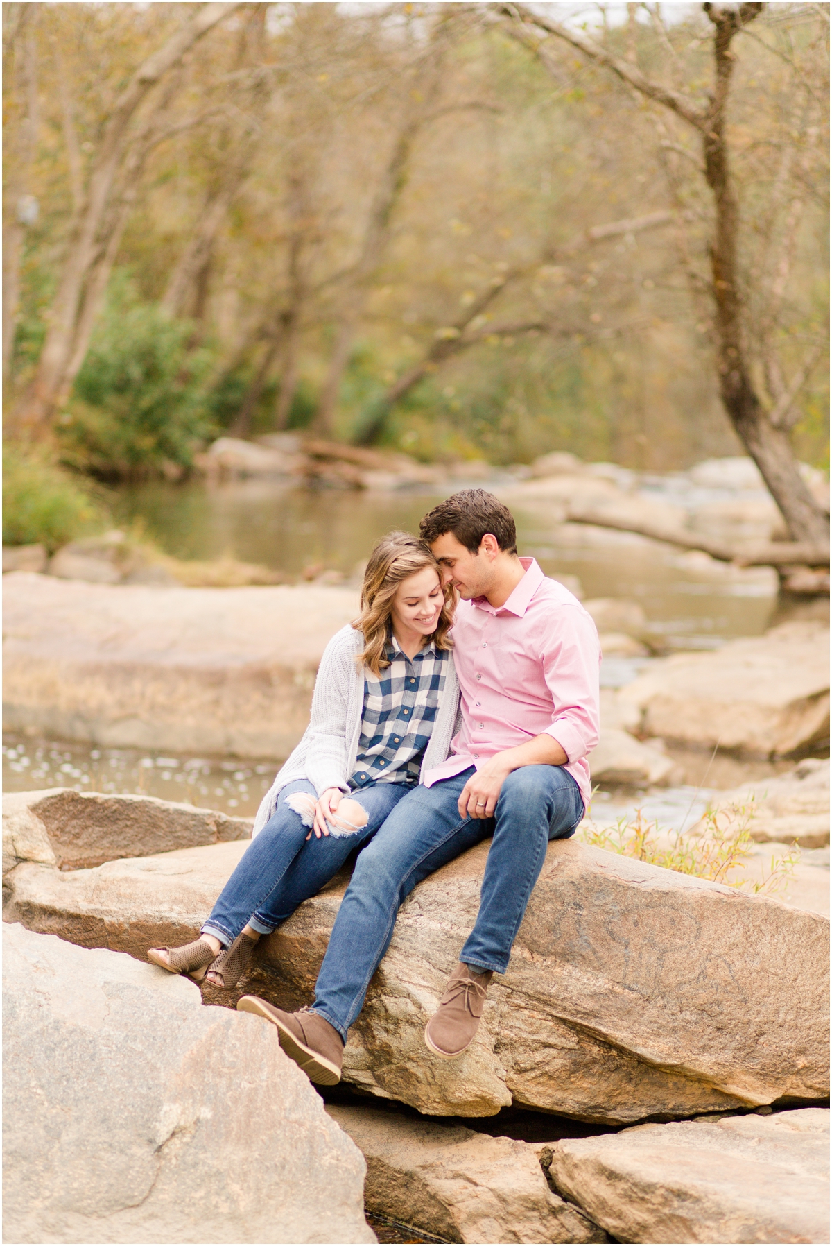 Rustic Fall Married Couples Session in Spartanburg, SC at Glendale Shoals l Sprinkle Photography