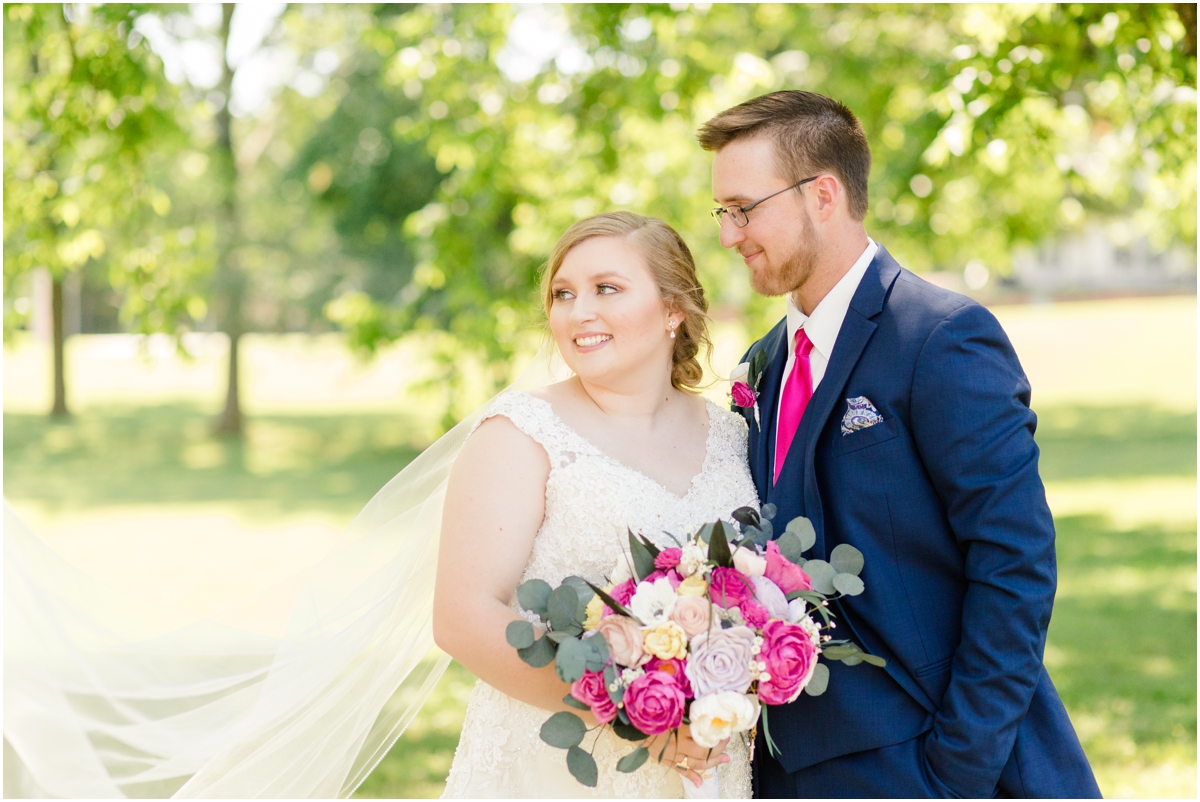 Summer wedding in Spartanburg at Roebuck Presbyterian Church | Spartanburg Wedding Photographer | Jacqueline & Laura