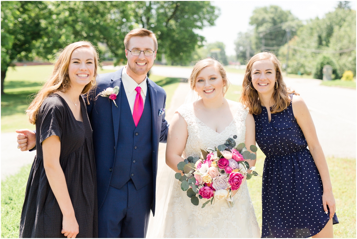 Summer wedding in Spartanburg at Roebuck Presbyterian Church | Spartanburg Wedding Photographer | Jacqueline & Laura