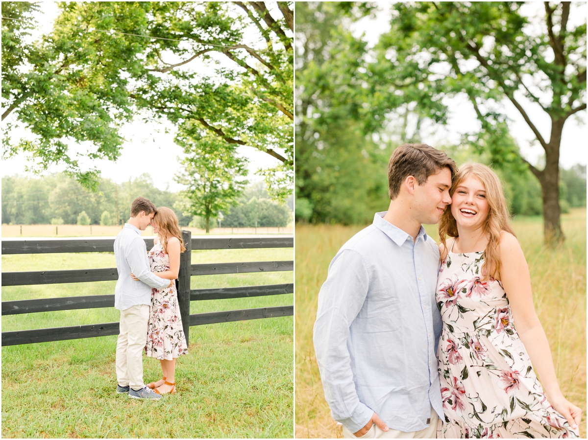 Engagement session at Historic Hopkins Farm in Simpsonville, SC | Jacqueline & Laura | Greenville Wedding Photographer