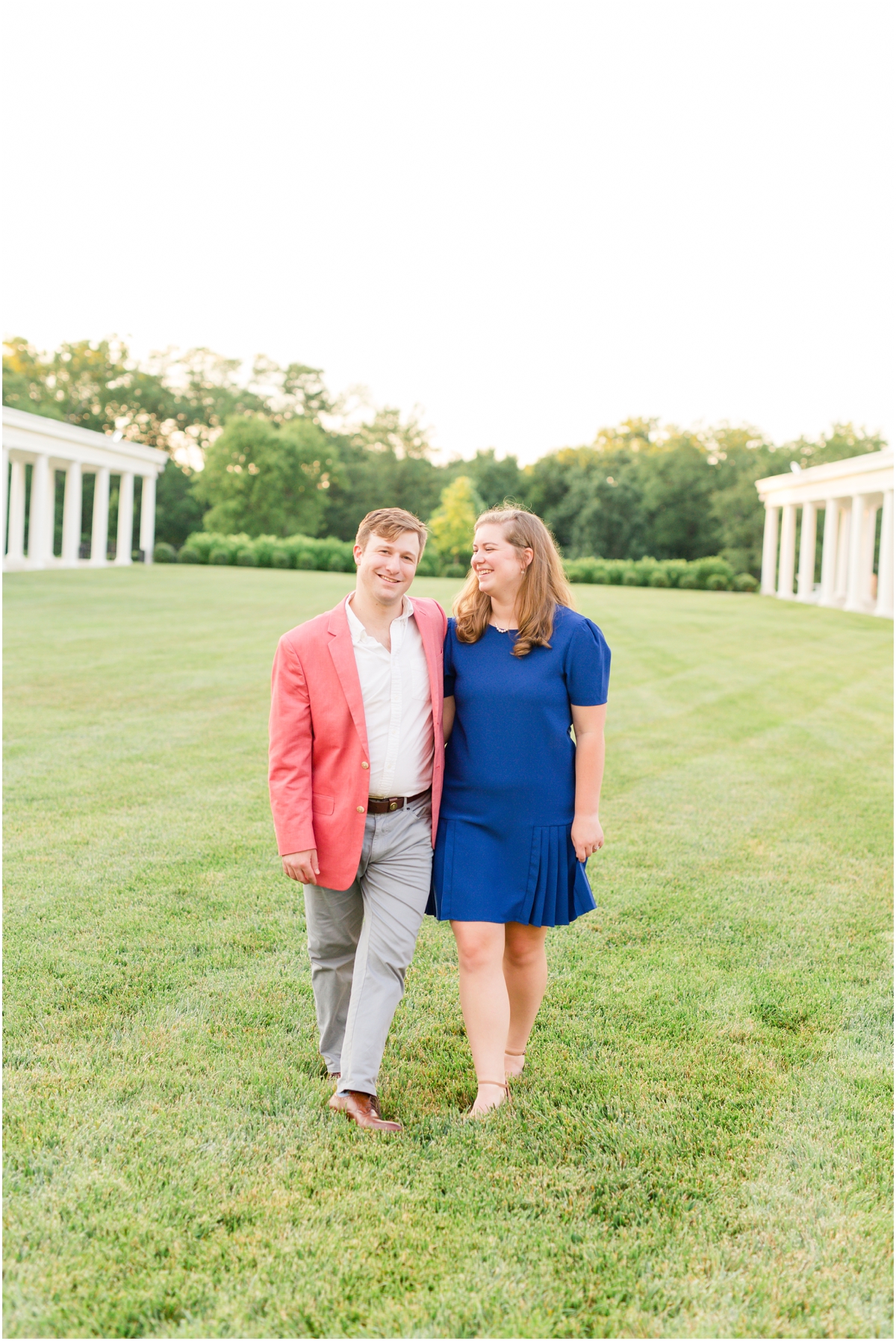 Summer engagement session at Glendale Shoals Preserve & Wofford college in Spartanburg, SC | Spartanburg Wedding Photographer