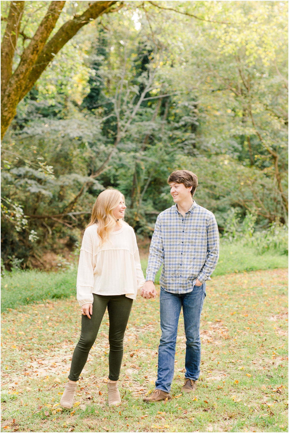 Cleveland Park engagement session in downtown greenville | greenville wedding photographer