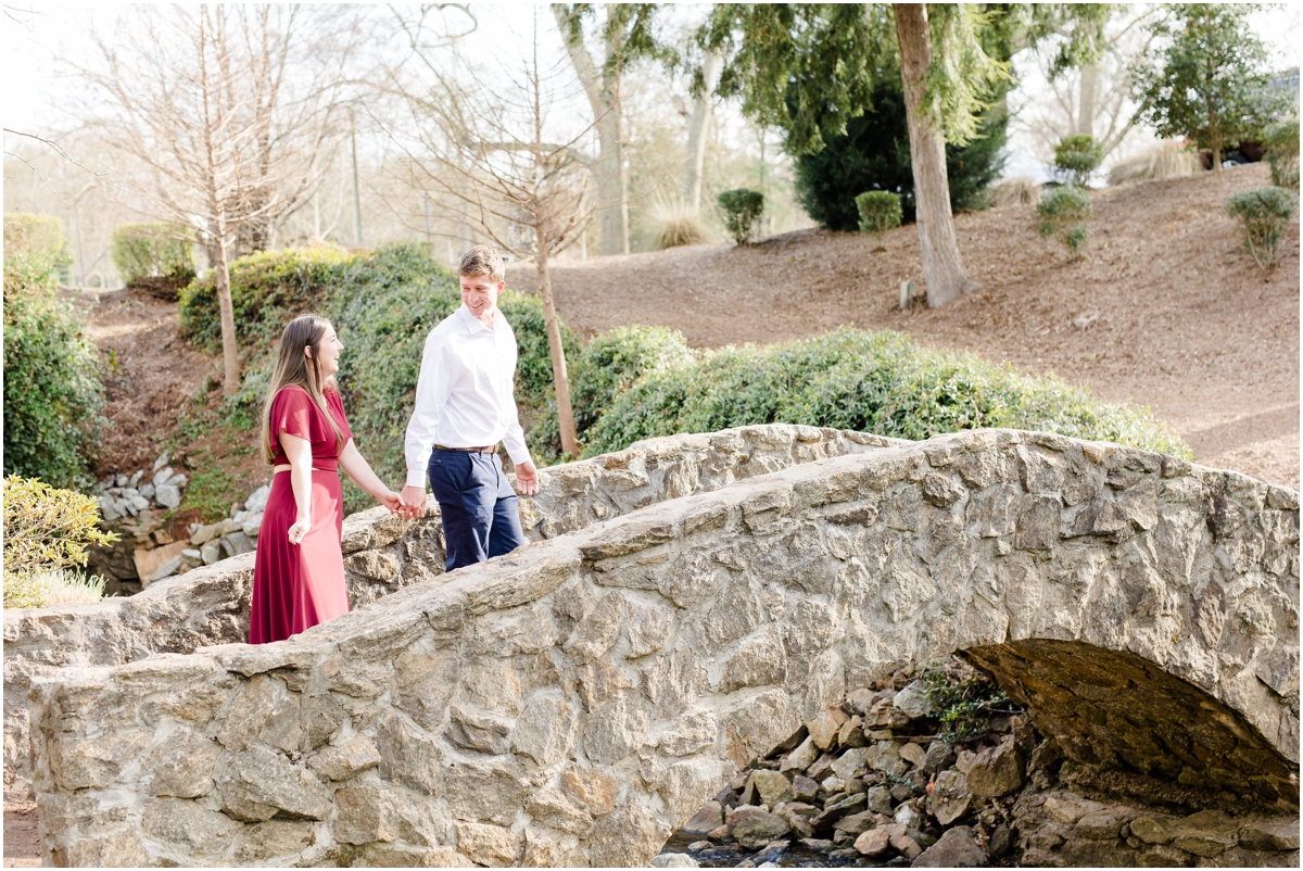 Pettigru Historic District Downtown Greenville engagement session
