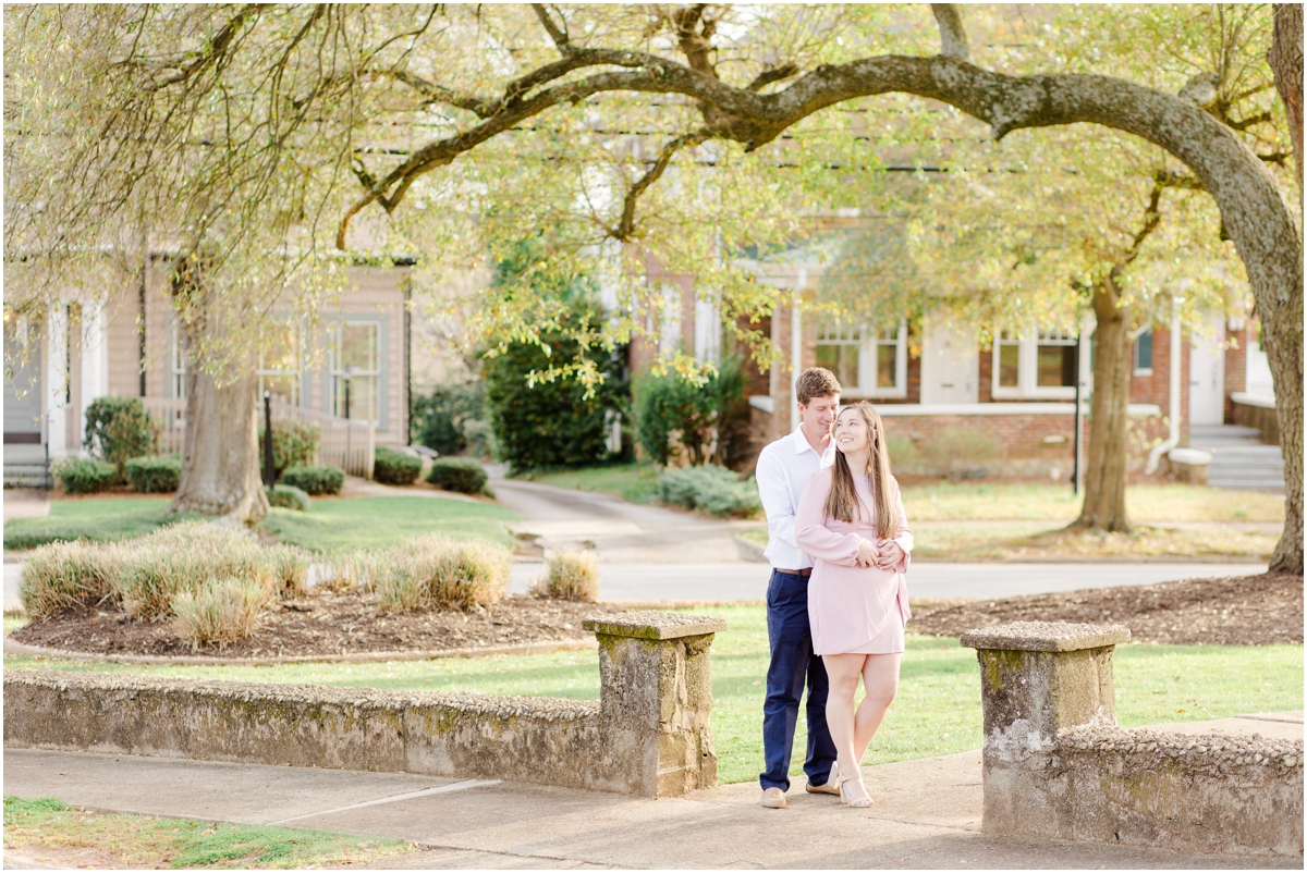 Pettigru Historic District Downtown Greenville engagement session