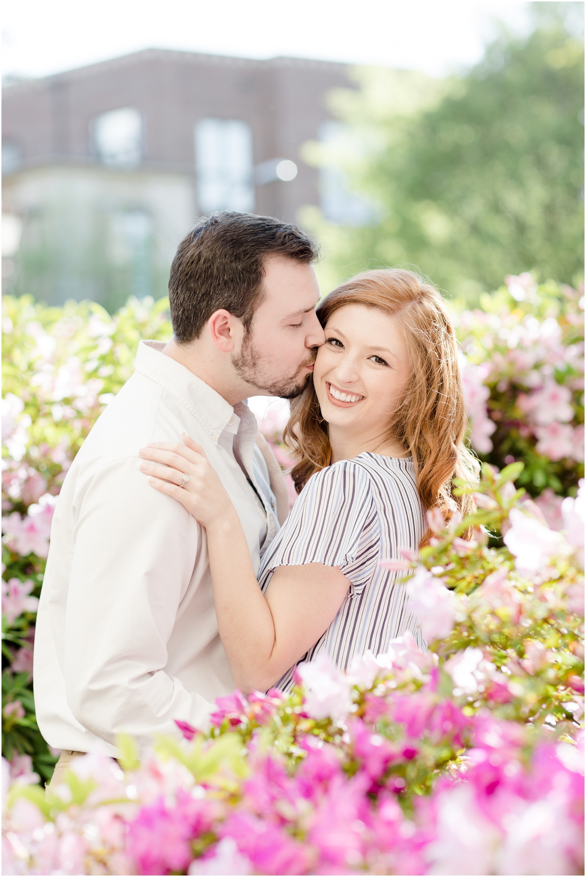 Grace Church Downtown Greenville Engagement Session