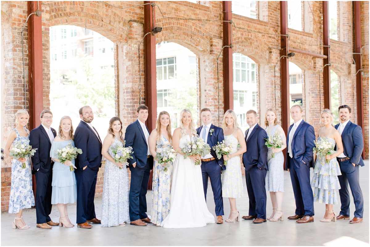 Wyche Pavilion wedding in Downtown Greenville sc 
