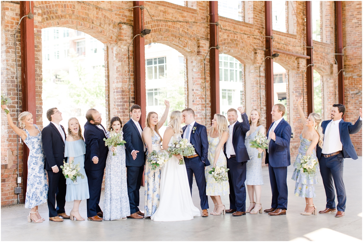 Wyche Pavilion wedding in Downtown Greenville sc 