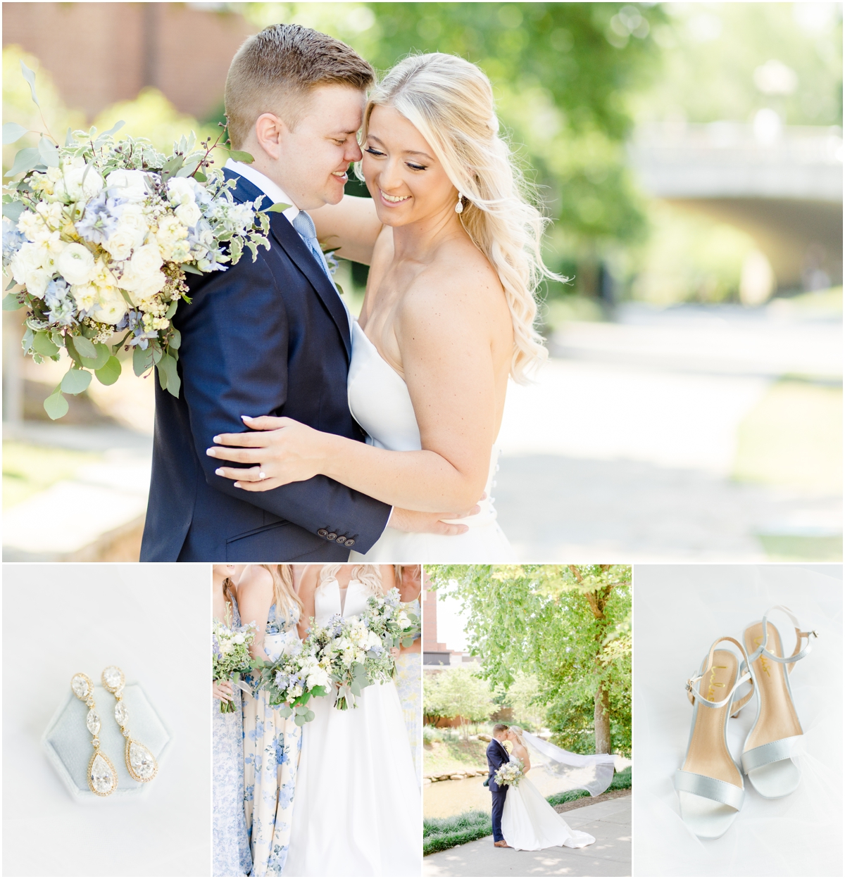 Up on the Roof Wedding in Downtown Greenville | Greenville Wedding Photographer