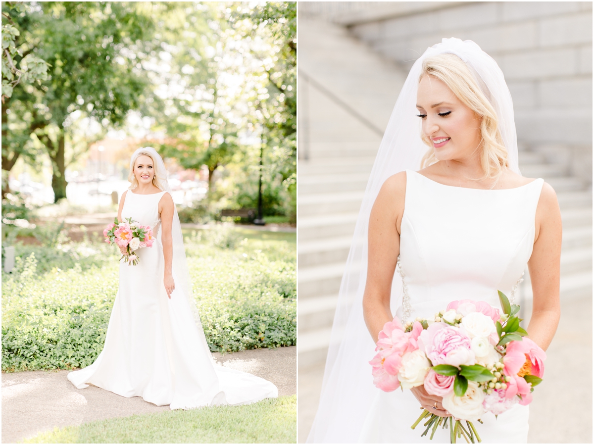 state house bridal session in Columbia sc