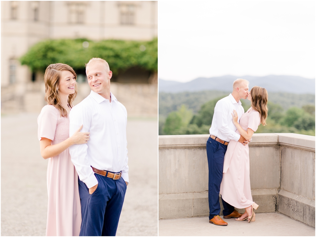 Biltmore engagement session in Asheville nc