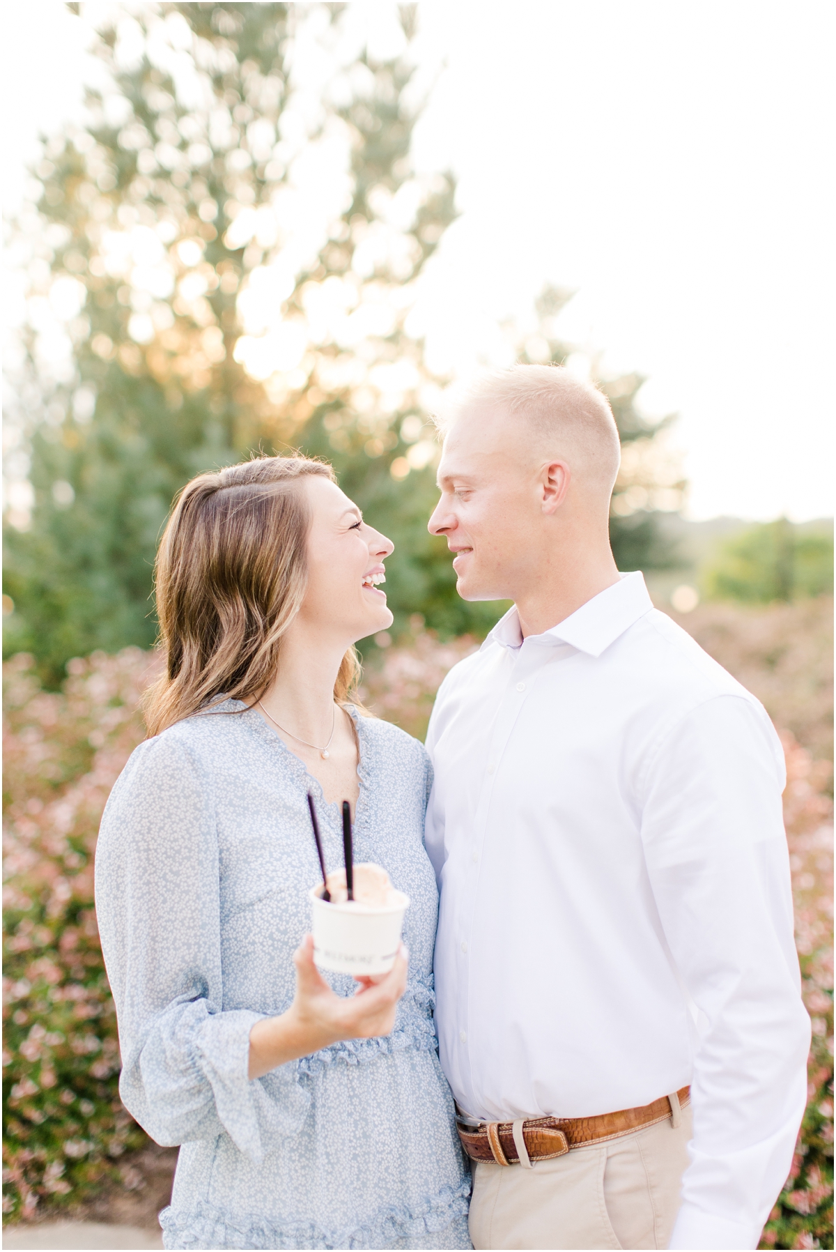 Biltmore engagement session in Asheville nc