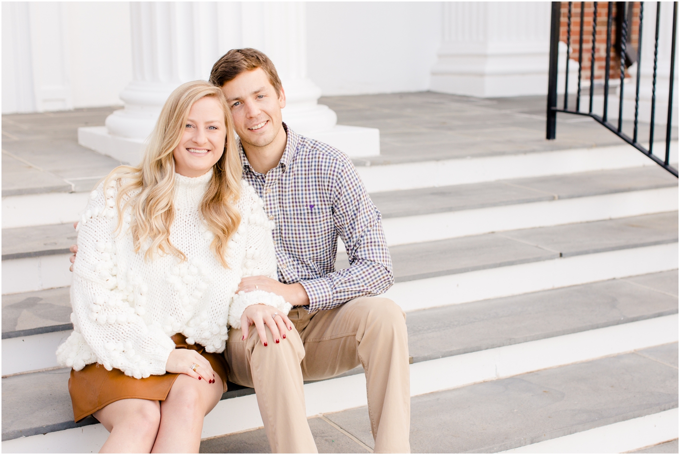Spartanburg portrait photographer fall session at USC upstate