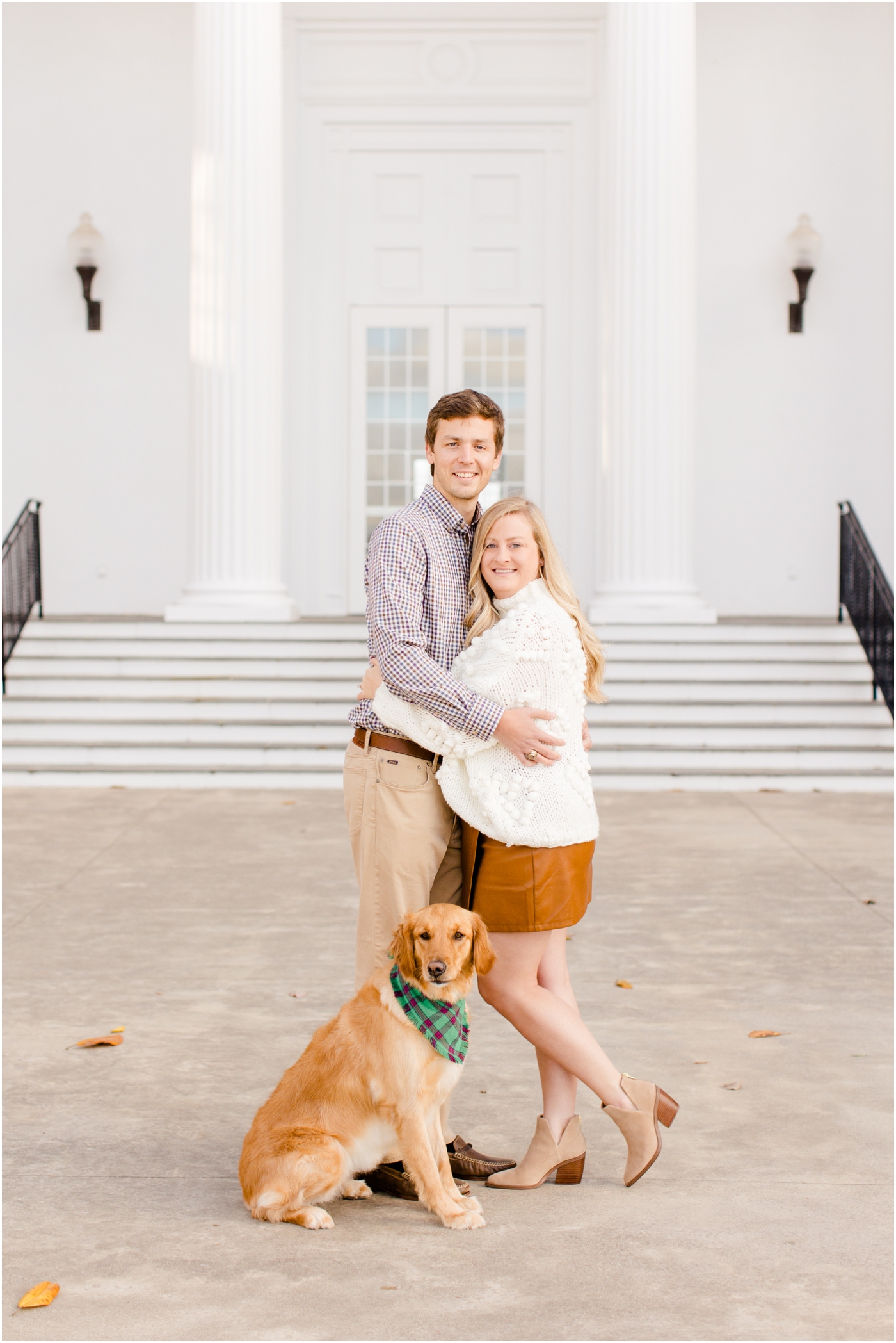 Spartanburg portrait photographer fall session at USC upstate