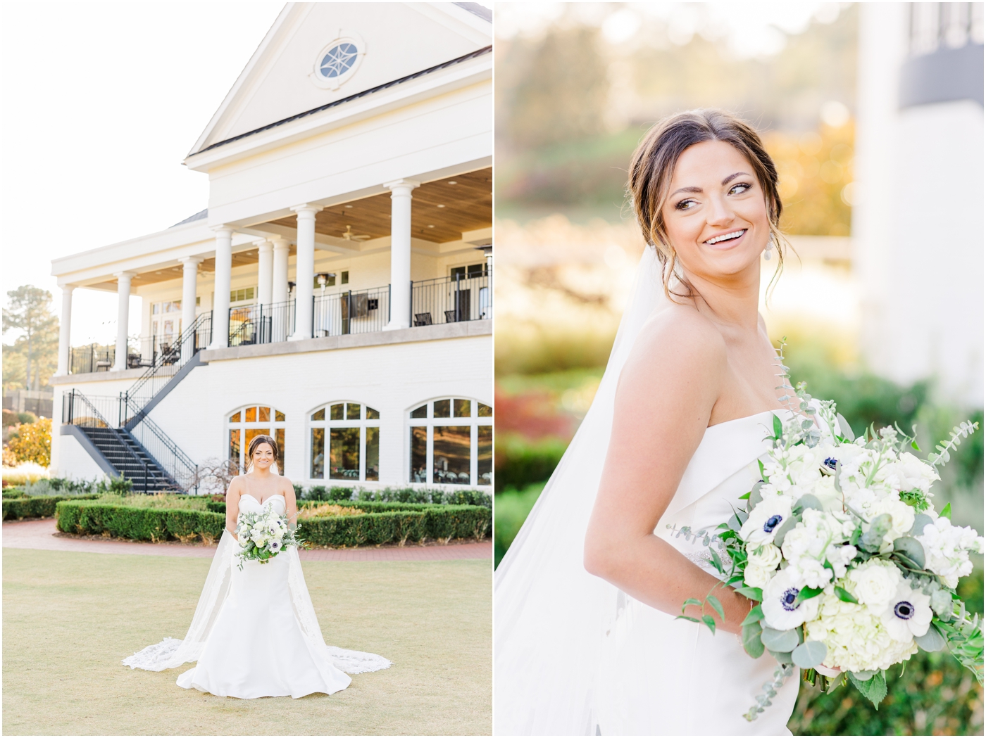 Greenville Country Club Bridal Session