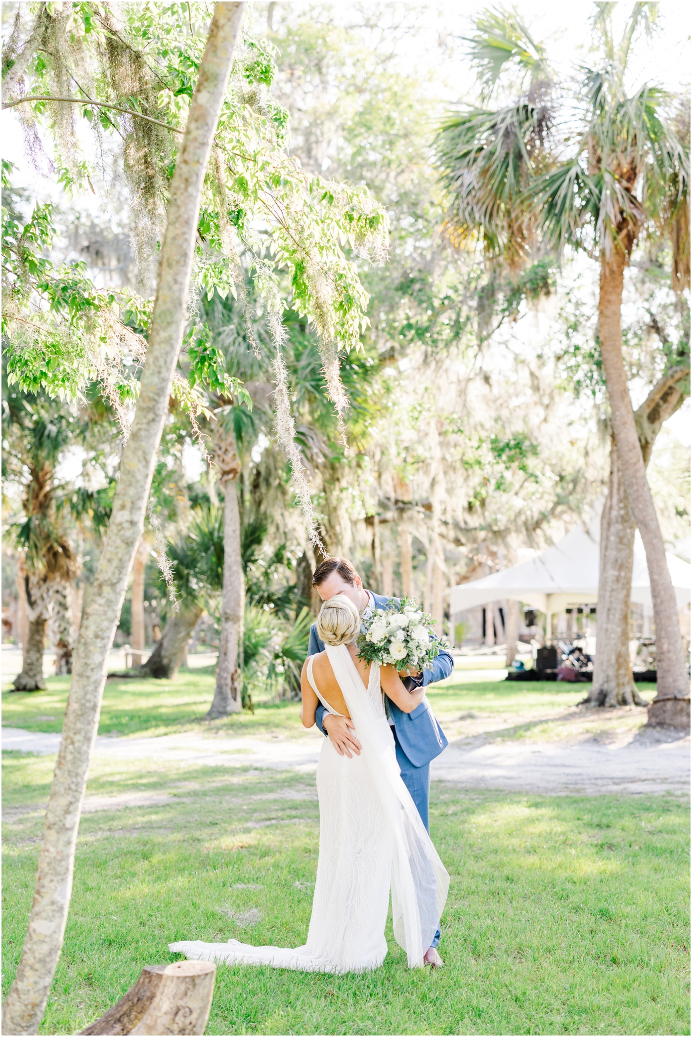 wedding ceremony at the fountain of youth | St Augustine Florida Wedding Photographer