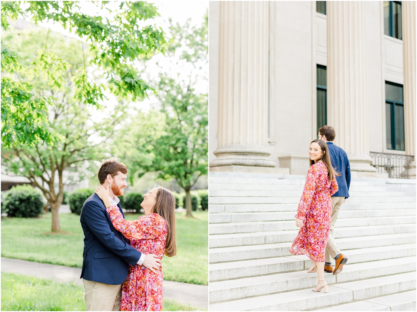Marshall Park Engagement Session in Charlotte NC
