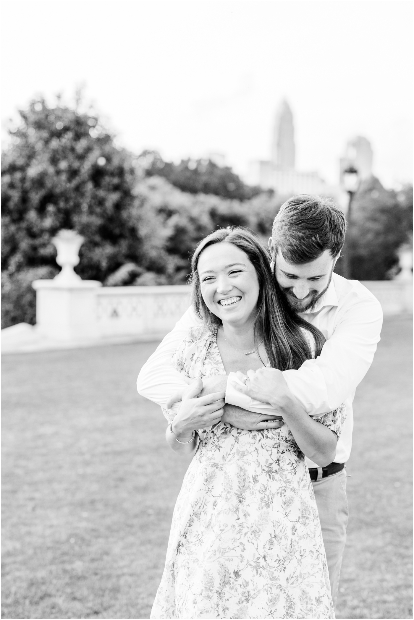 Midtown Park Engagement Session in Charlotte NC