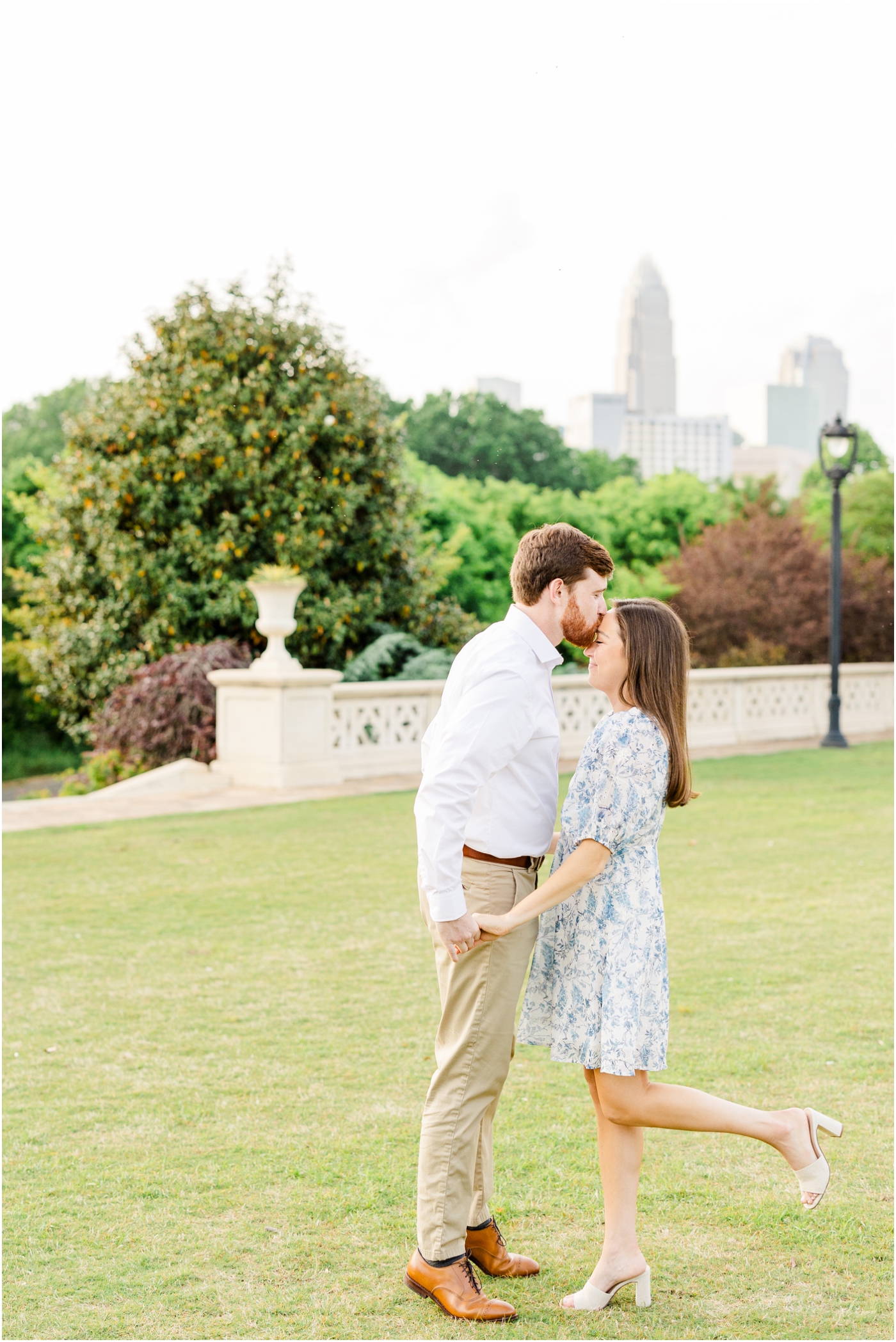 Midtown Park Engagement Session in Charlotte NC
