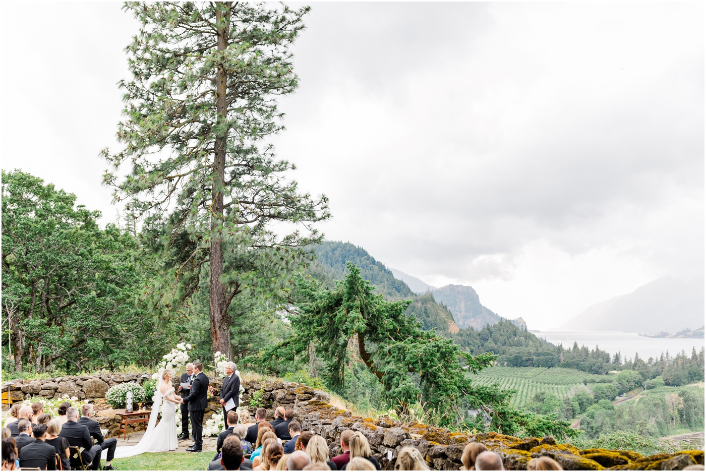 destination wedding venue with scenic view