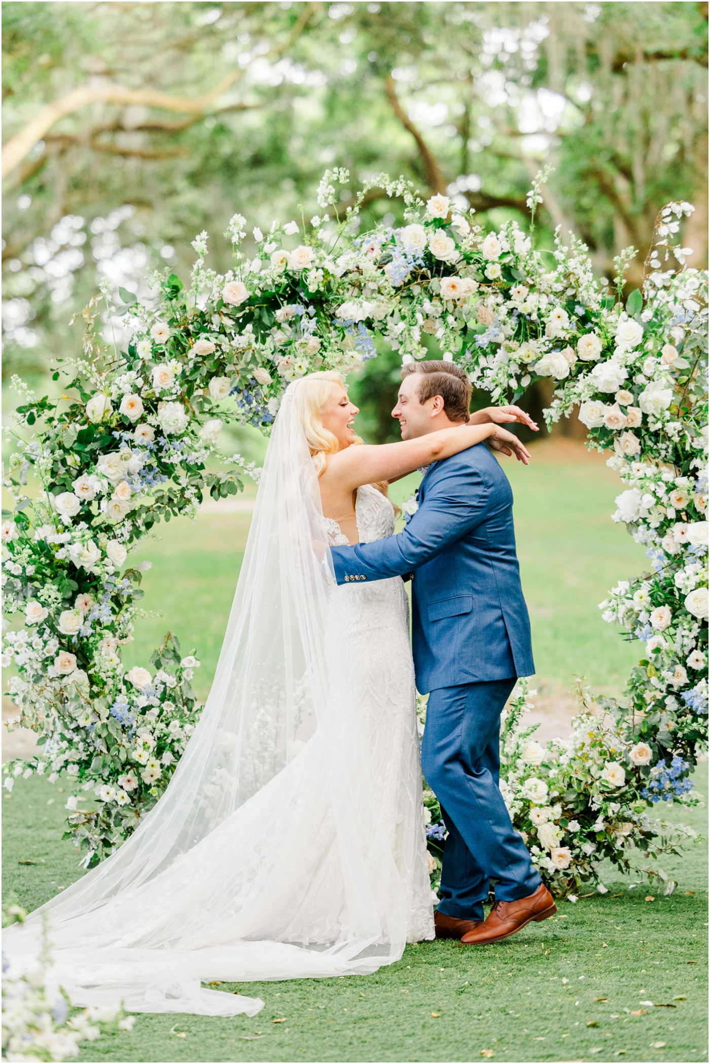 Tented Reception Wedding at Legare Waring House Designed by Intrigue Events