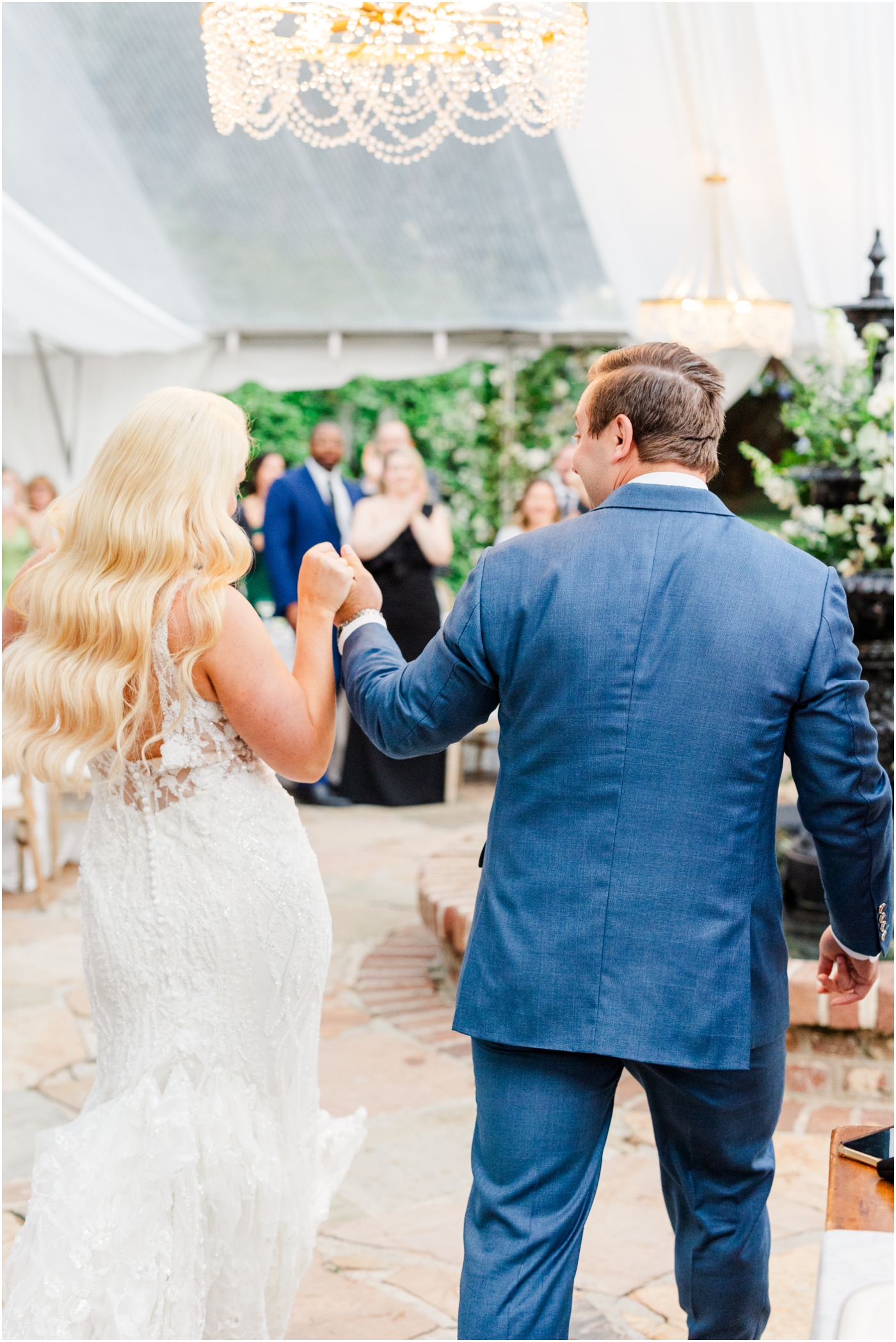 Tented Reception Wedding at Legare Waring House Designed by Intrigue Events