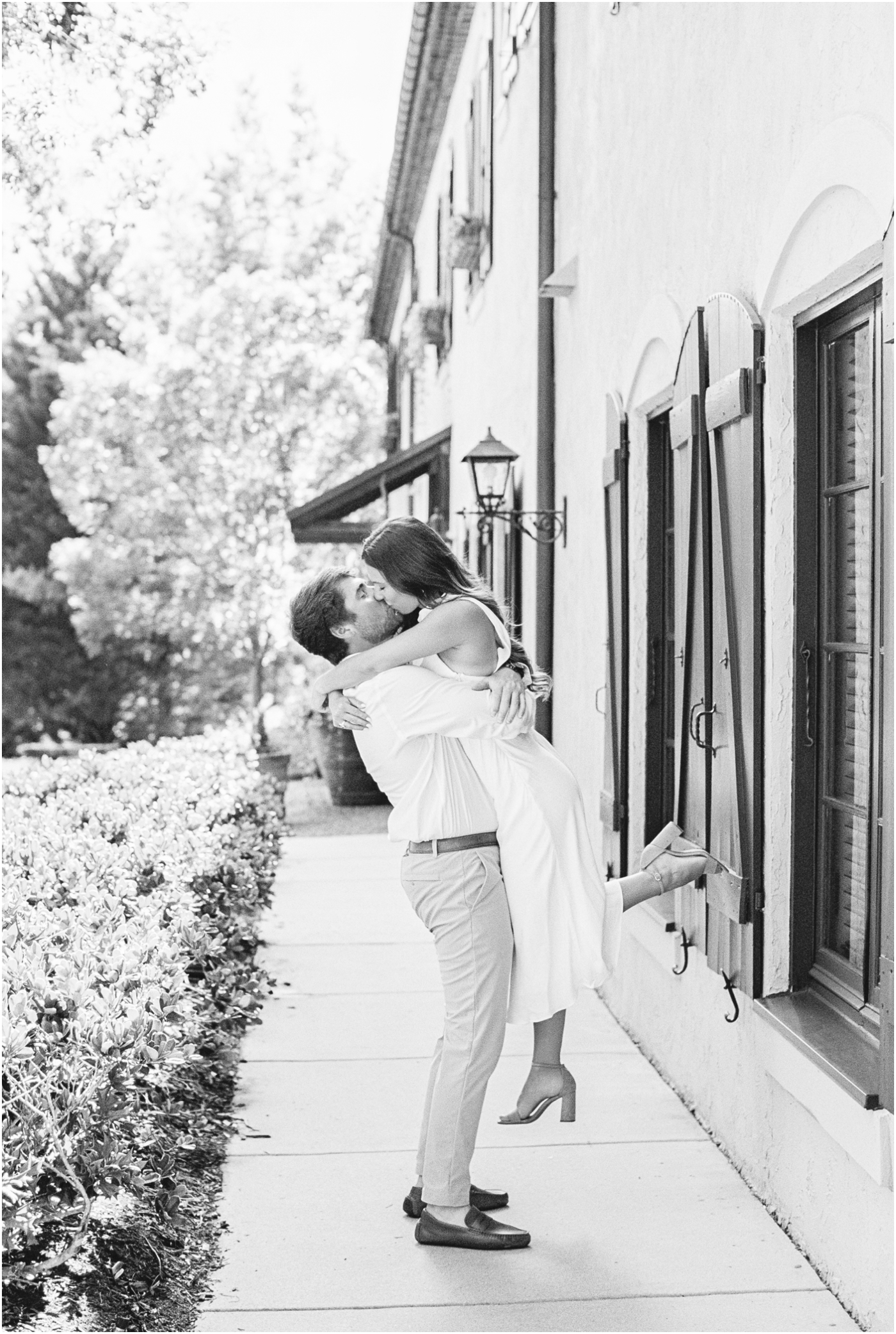 Hotel Domestique Engagement Session in Greenville, SC