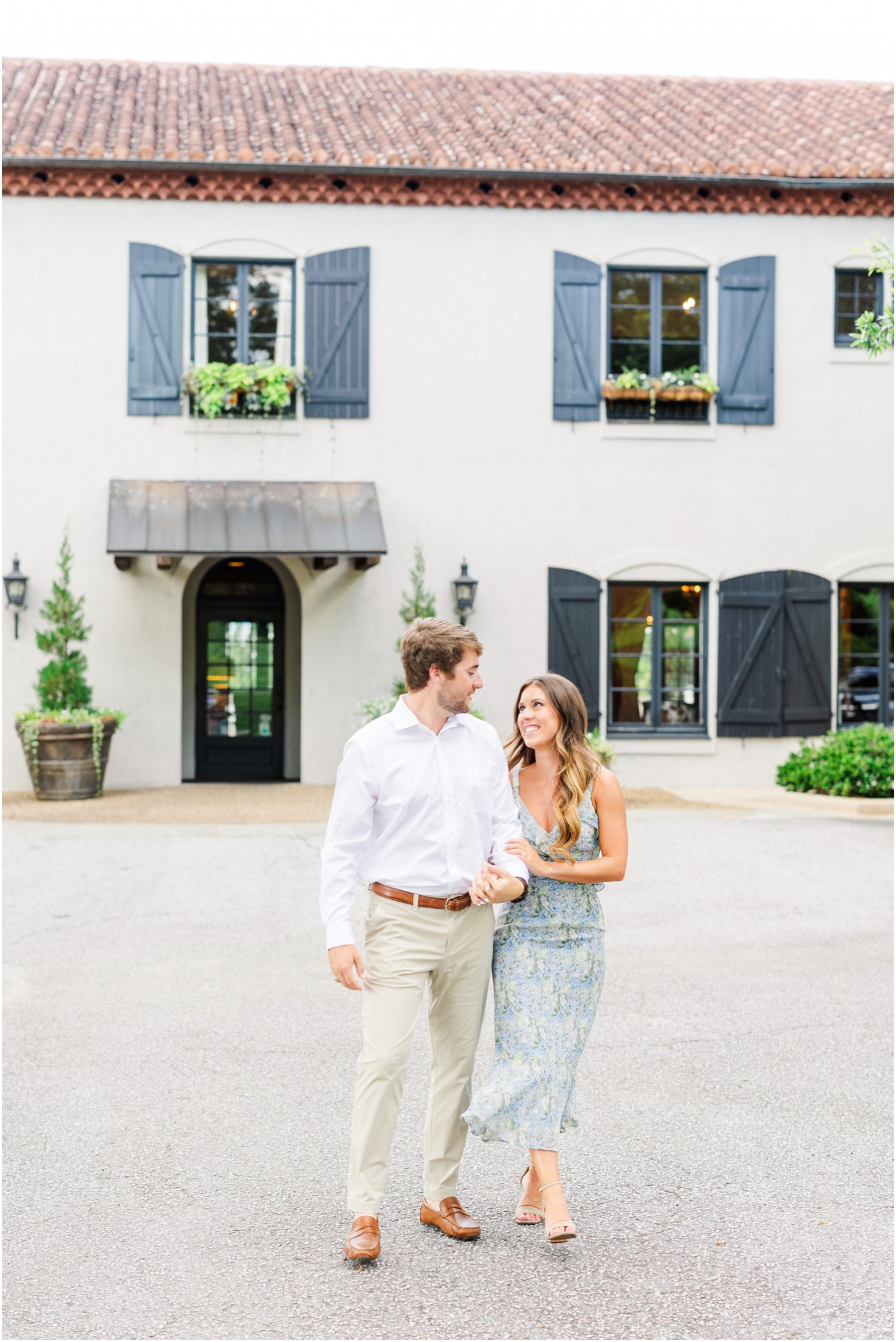 Hotel Domestique Engagement Session in Greenville, SC