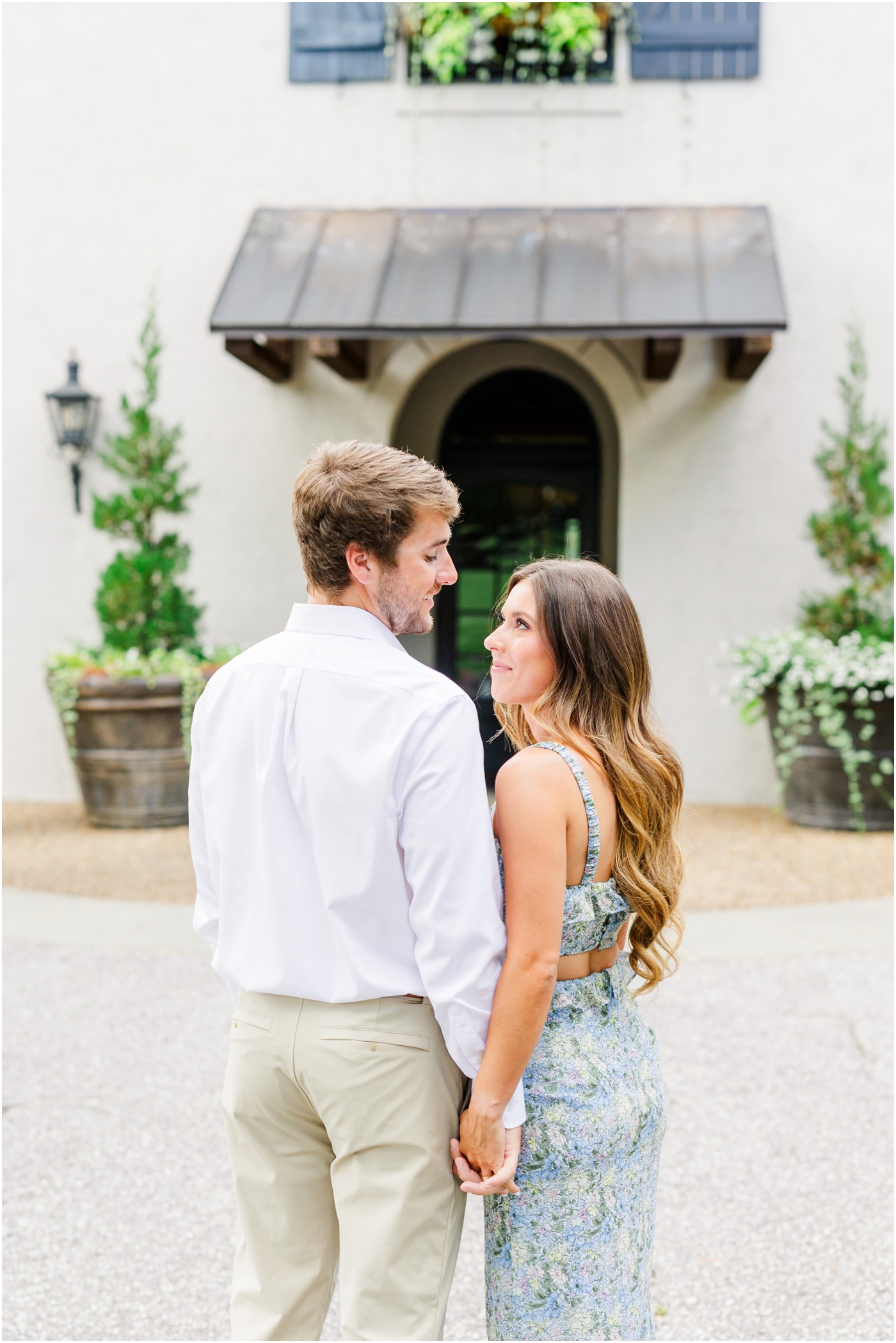 Hotel Domestique Engagement Session in Greenville, SC