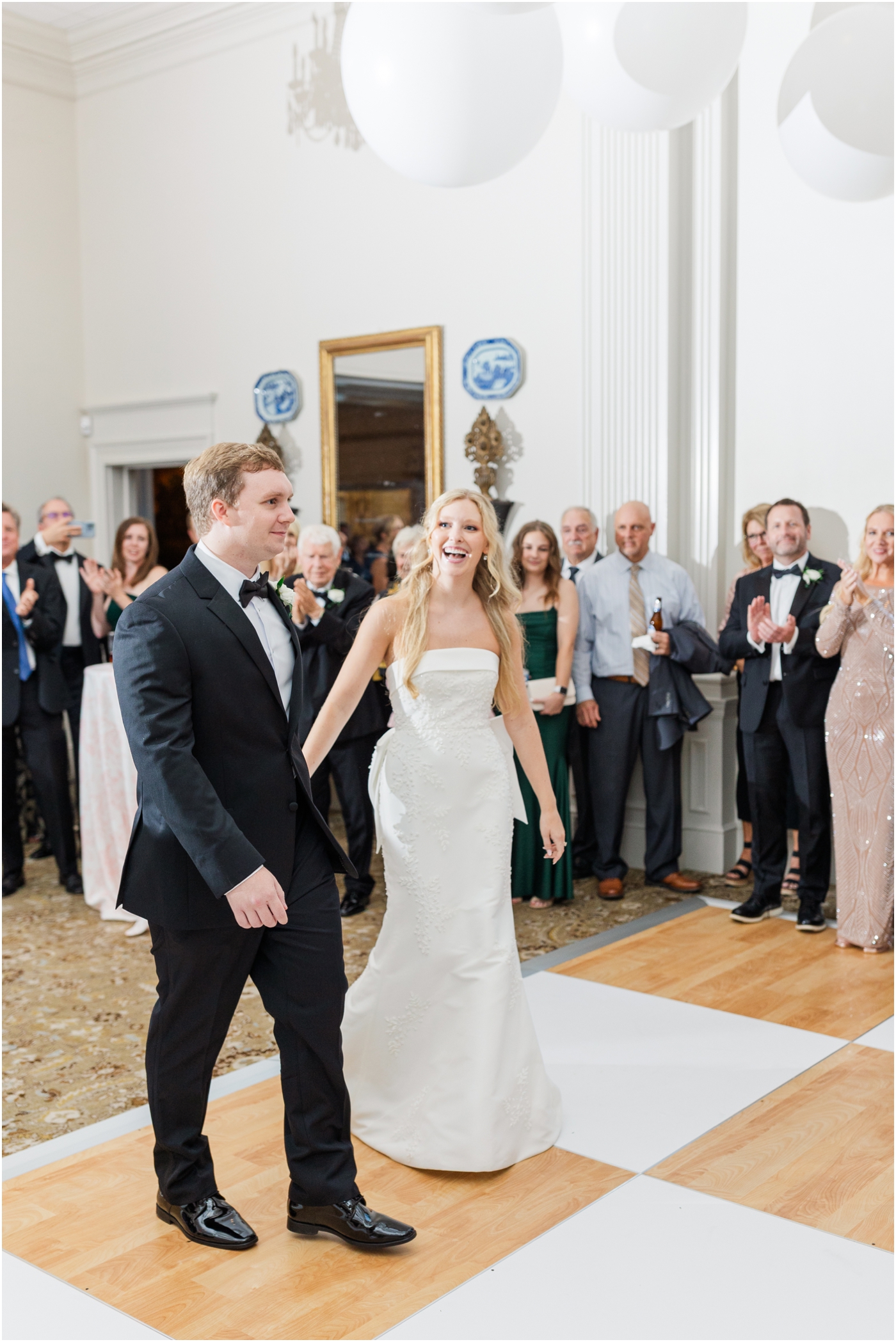 first dance at Piedmont club wedding