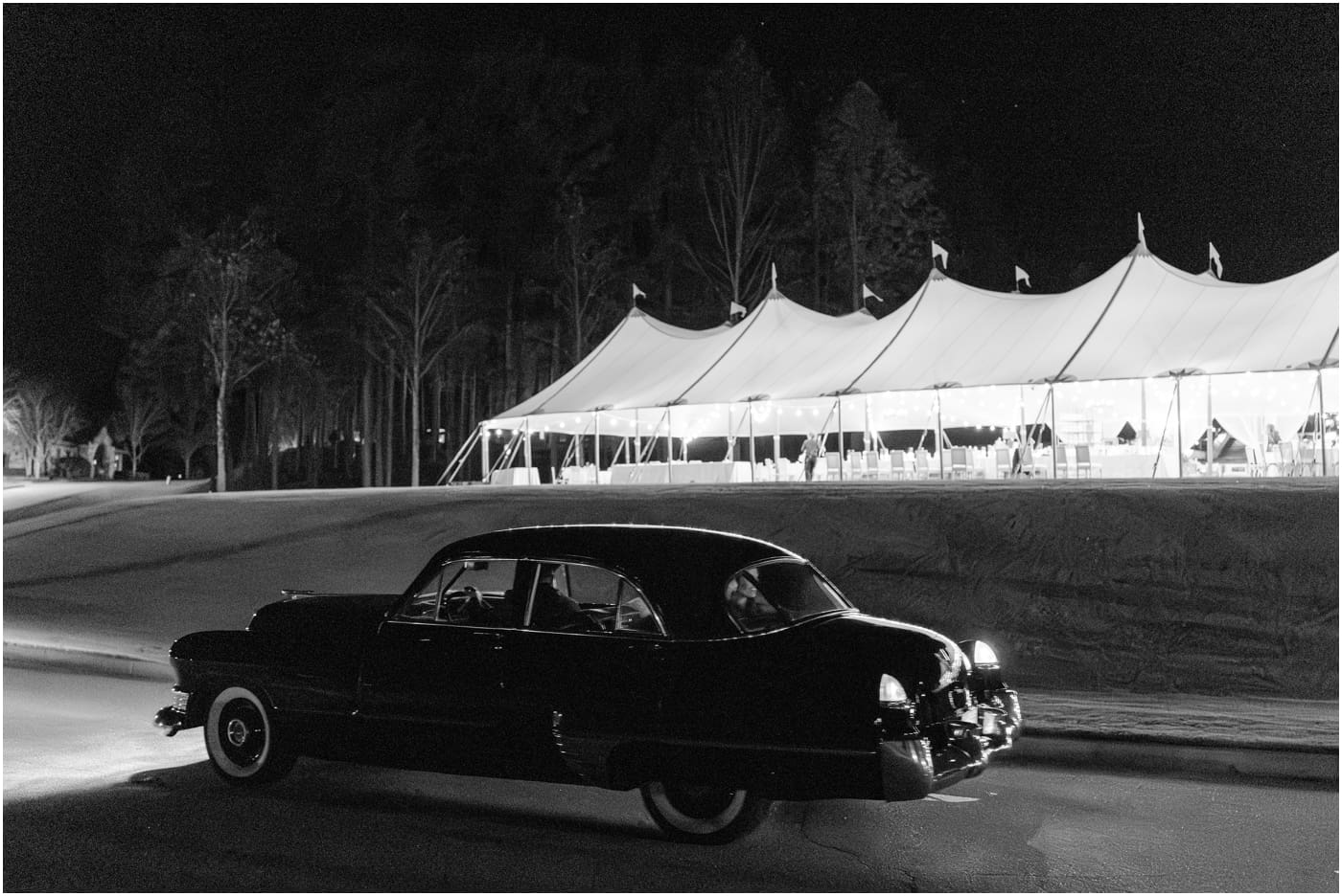 getaway car reserve at lake keowee wedding