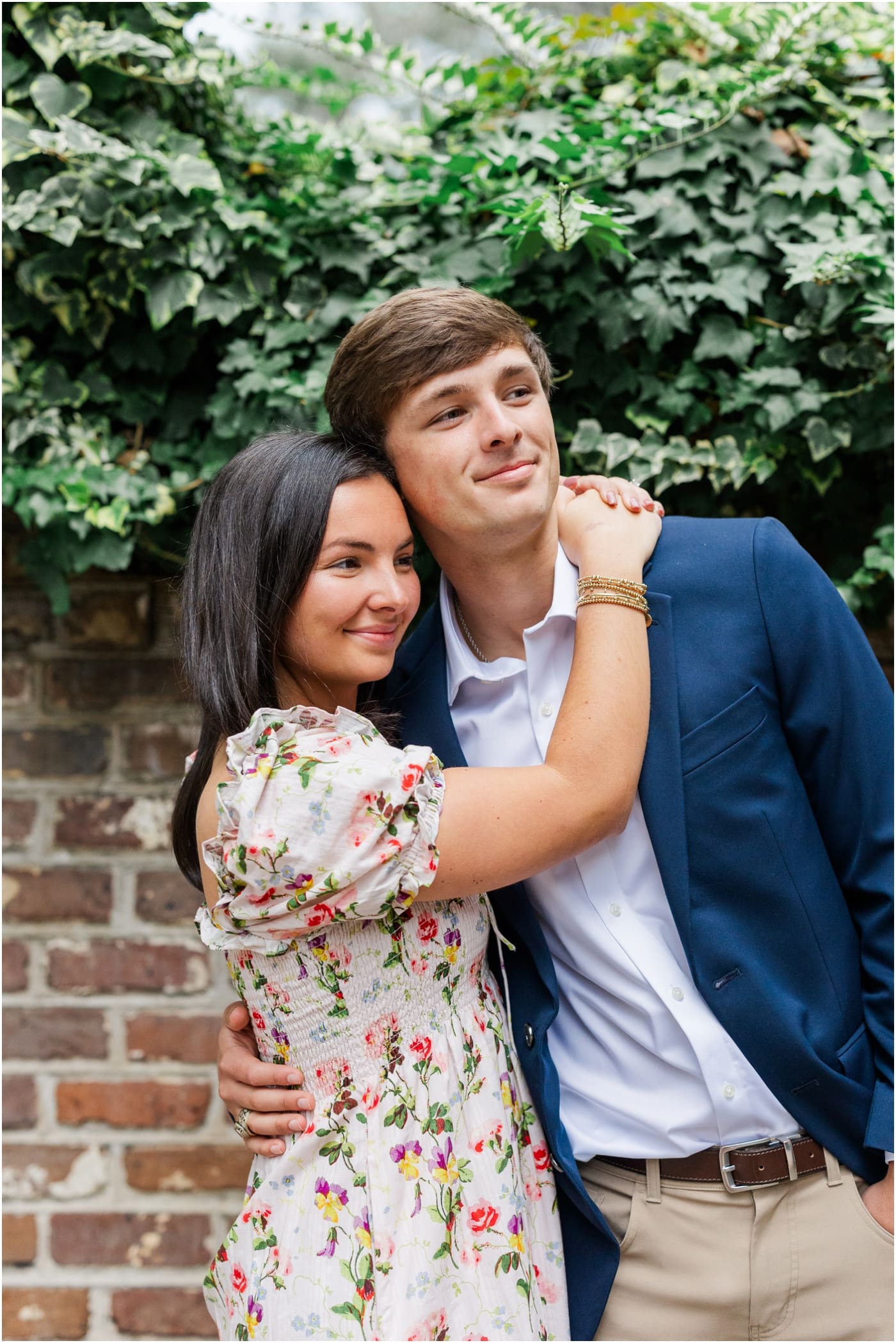 historic charleston engagement session at society hall